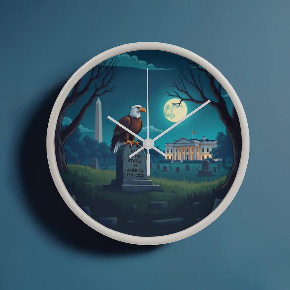 RIP USA Clock