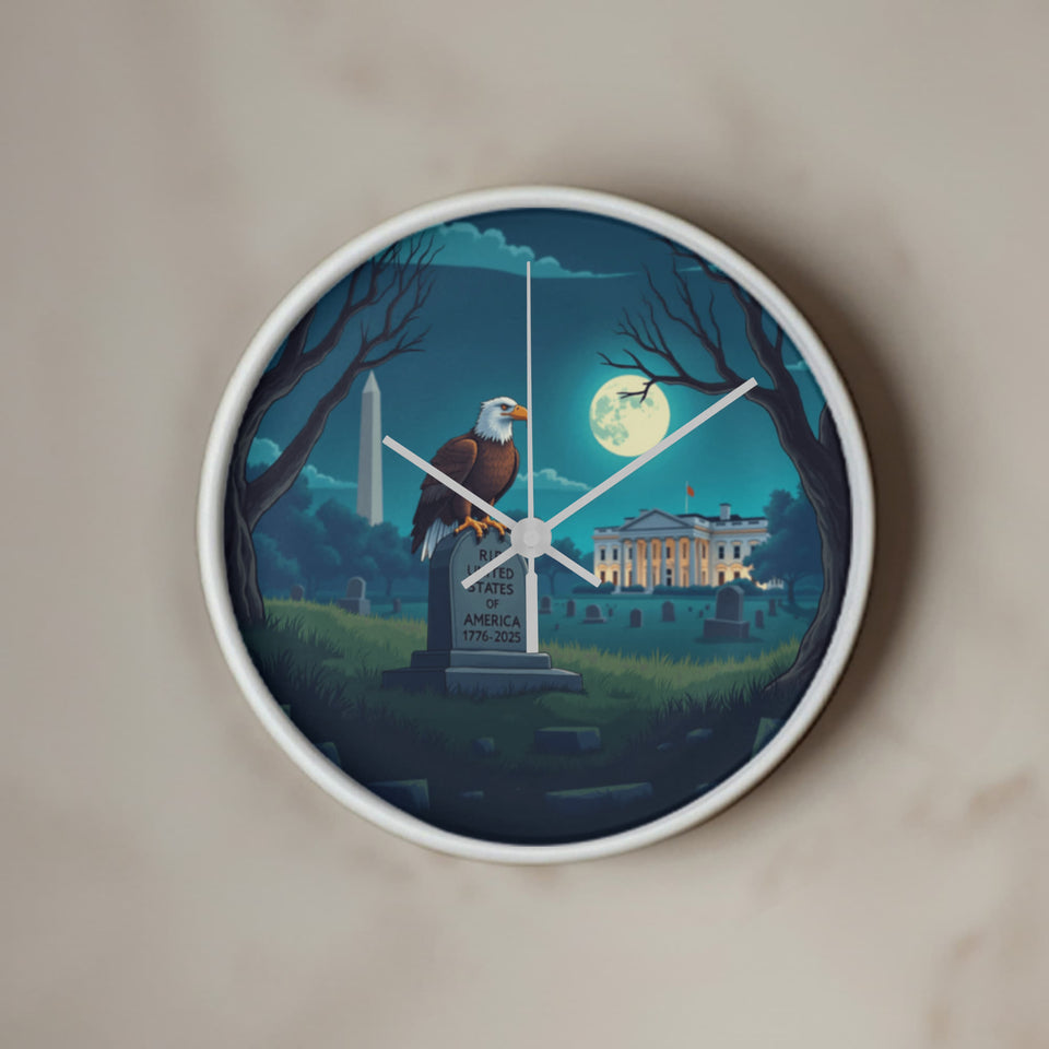 RIP USA Clock