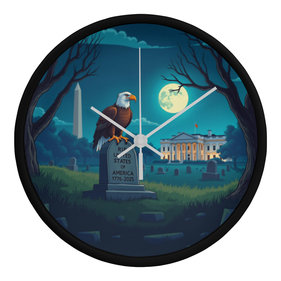 RIP USA Clock