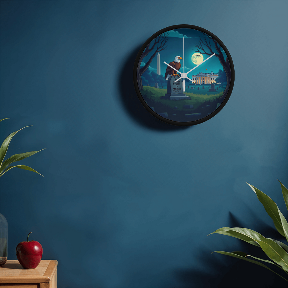 RIP USA Clock