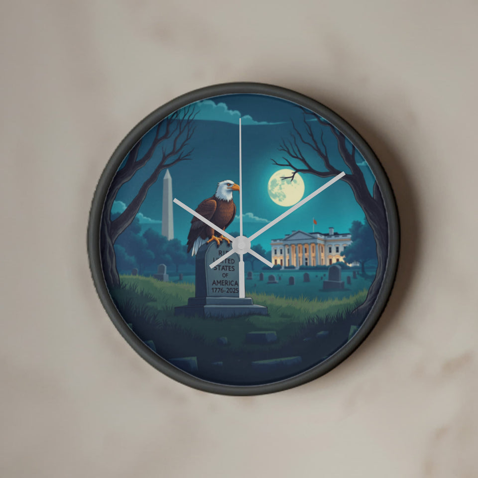 RIP USA Clock
