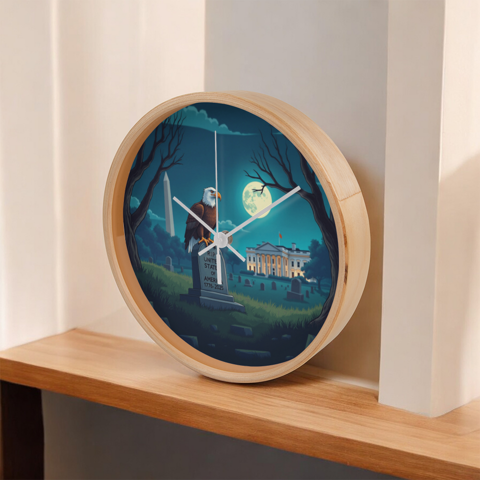 RIP USA Clock