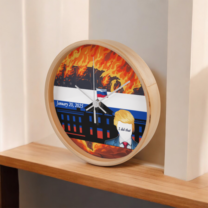 "I did that" Wall Clock