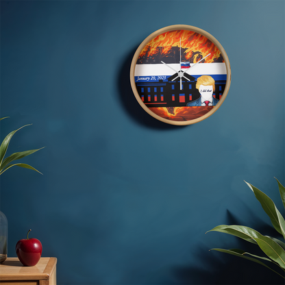 "I did that" Wall Clock
