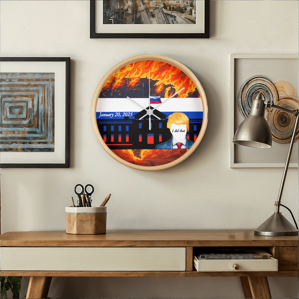 "I did that" Wall Clock