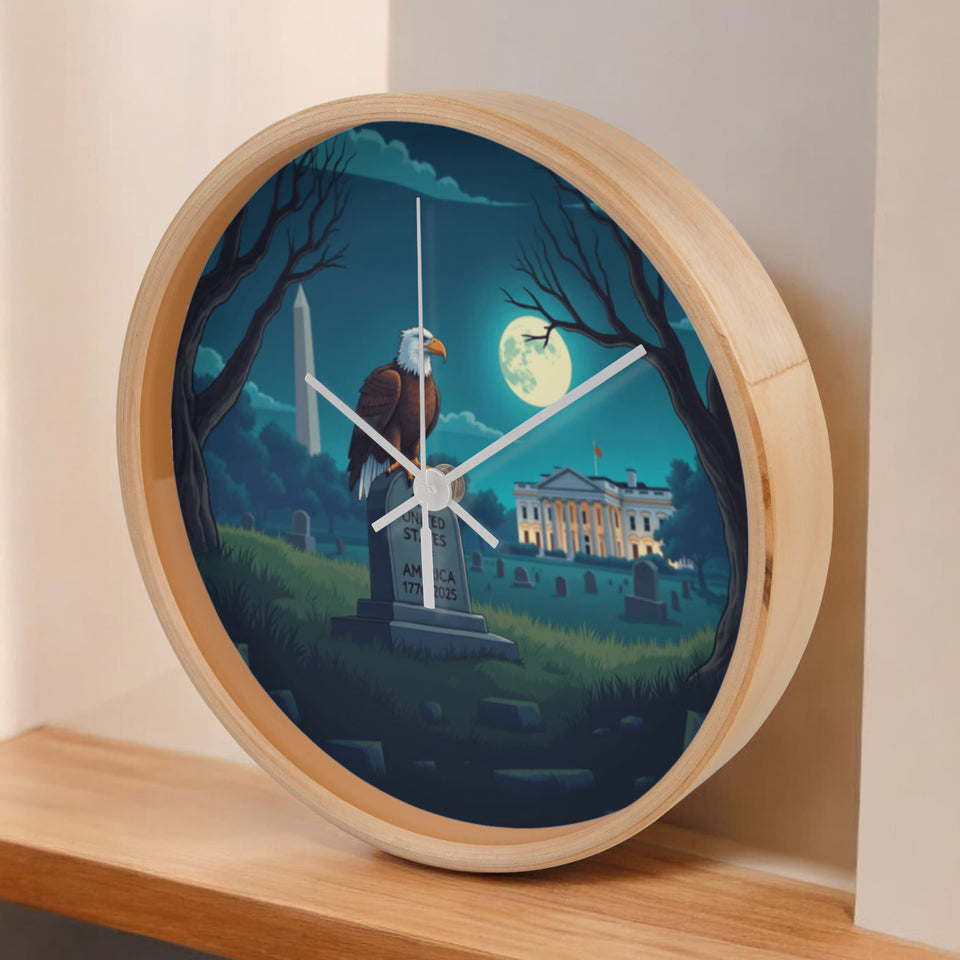 RIP USA Clock