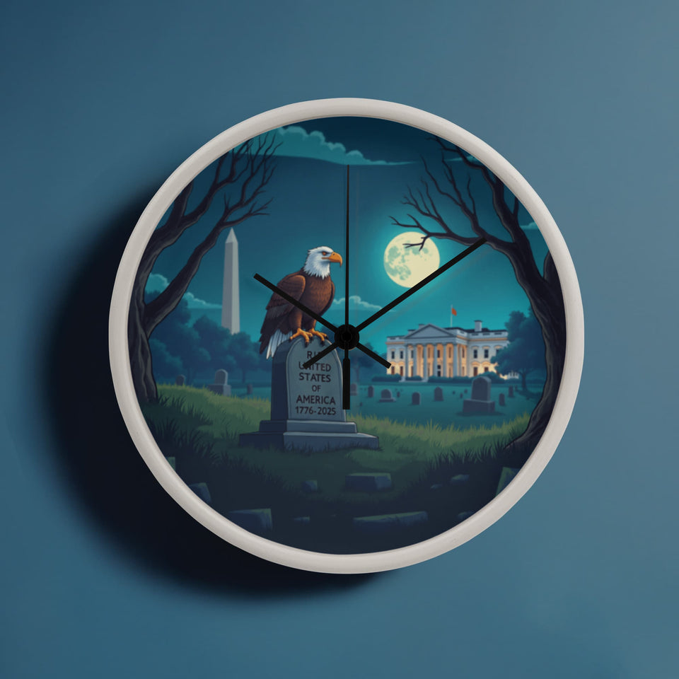 RIP USA Clock