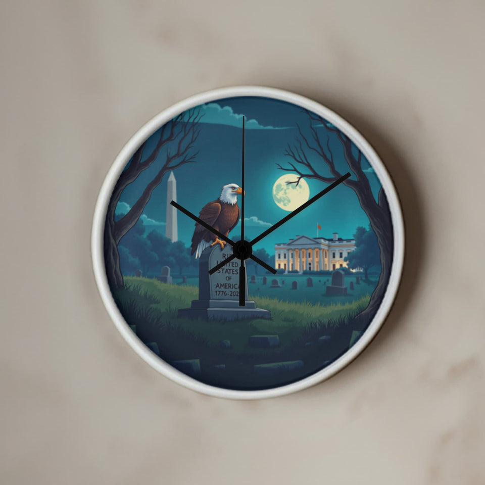 RIP USA Clock