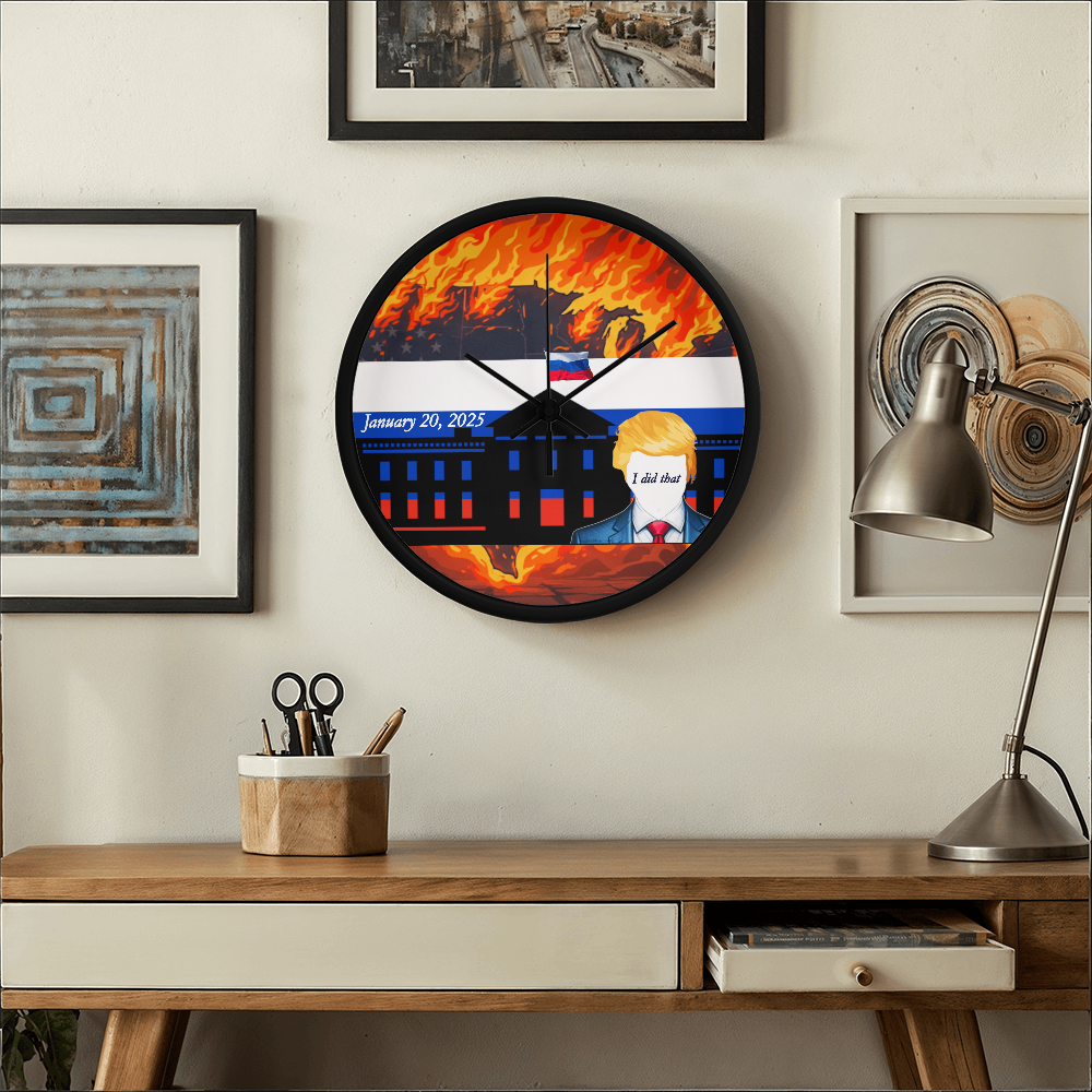 "I did that" Wall Clock