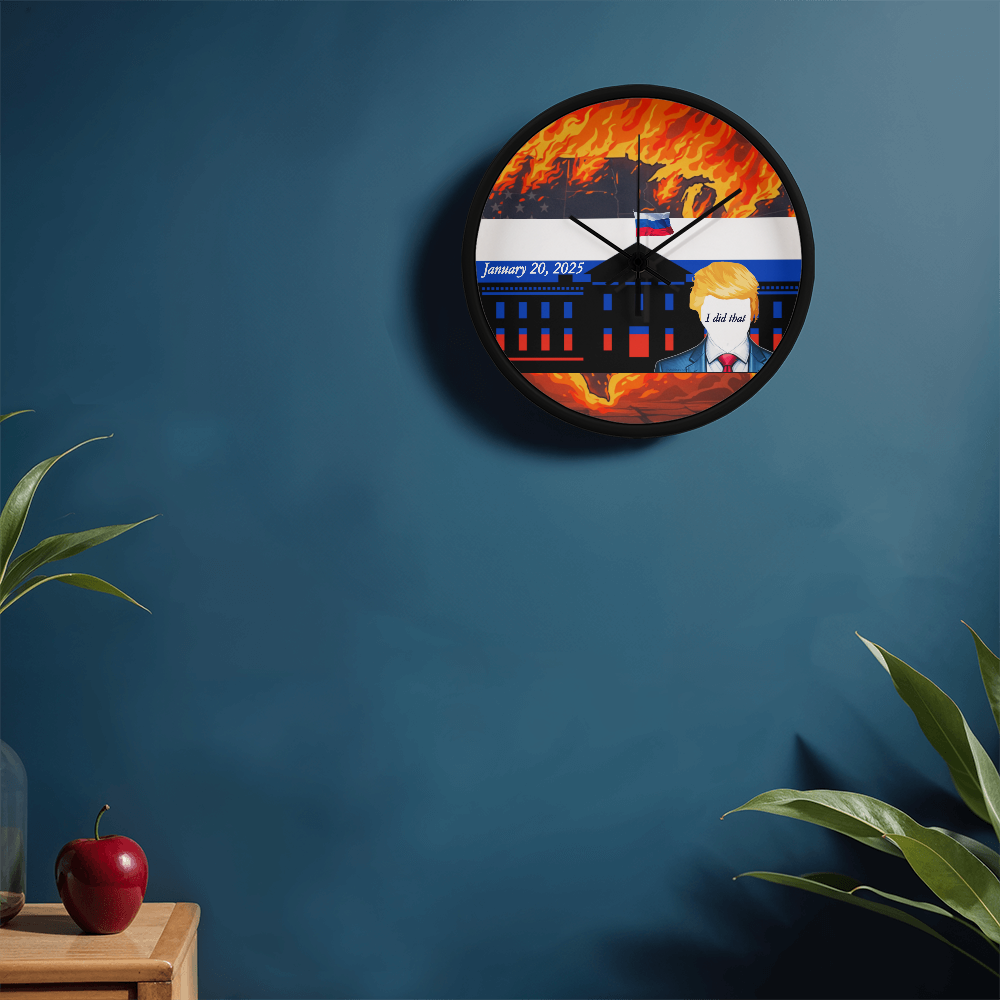 "I did that" Wall Clock