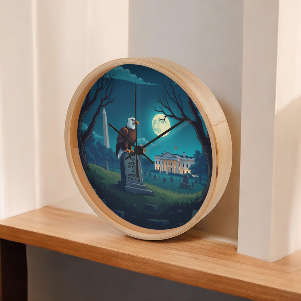 RIP USA Clock