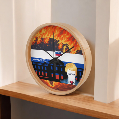 "I did that" Wall Clock