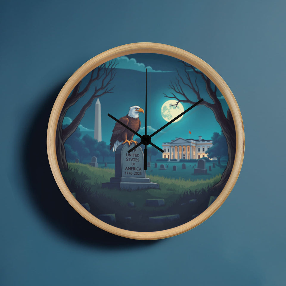 RIP USA Clock
