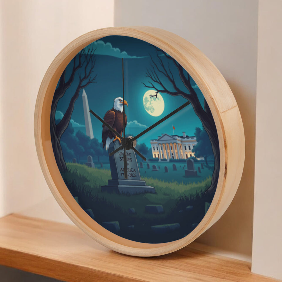 RIP USA Clock